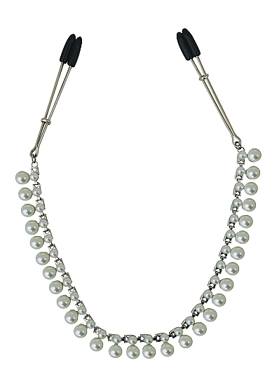 Pearl Chain Nipple Clips