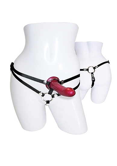 Menage a Trois Harness with Dildo