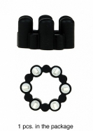 Sixshot Vibrating Ring Black