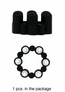 Sixshot Vibrating Ring Black